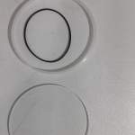 vidro e guarnição e borracha de vedação 99449s2