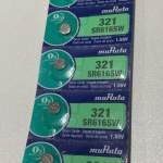 Bateria 321 Murata
